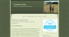 Desktop Screenshot of lenabosafarm.com