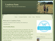 Tablet Screenshot of lenabosafarm.com